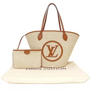LOUIS VUITTON ラフィア トートバッグ M59963 サンジャック スプリングインザシティ 正規品 新品